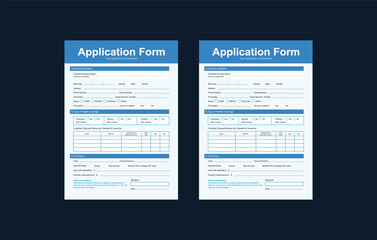 “Modern Form Design Templates – Admission Form, Permit Form, Invoice Form, Checklist Form & Editable Business Forms” 