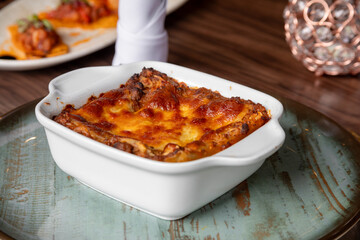 mixed lasagna