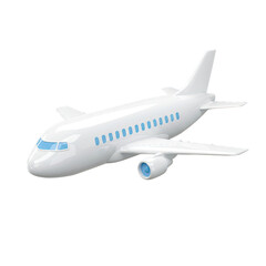 White Airplane on White Background 3D Render Seamless Pattern for Travel Agency Branding Element, Suitable for Website Design, Brochure, and