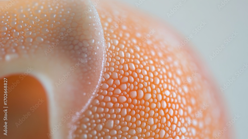 Poster close-up view of a textured shell surface.