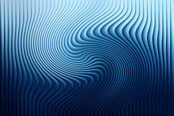 Abstract blue background with wavy lines creating a mesmerizing swirl pattern, perfect for modern designs and artistic projects that need a unique touch