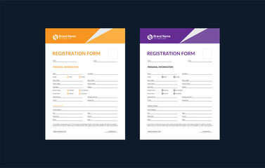 “Modern Form Design Templates – Admission Form, Permit Form, Invoice Form, Checklist Form & Editable Business Forms” 