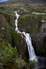 Fototapeta premium Der Wasserfall Vøringsfossen in Norwegen