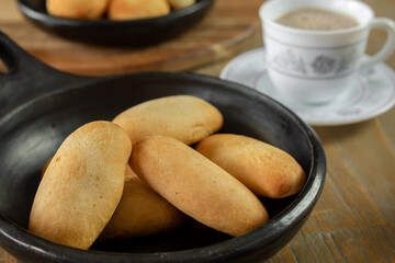 Colombian mash and bread