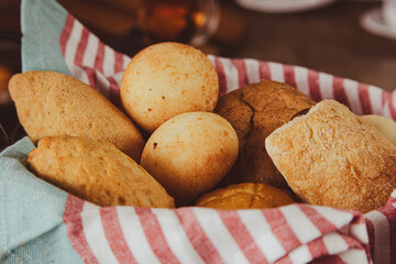 Colombian mash and bread