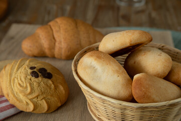 Colombian mash and bread