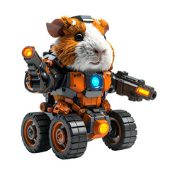 Cute guinea pig robot