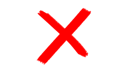 An abstract, textural red 'X' marking against a stark black backdrop showcases energy.