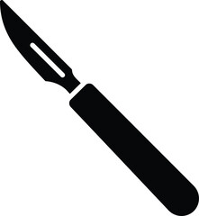 Fototapeta premium Vector scalpel vector icon Design