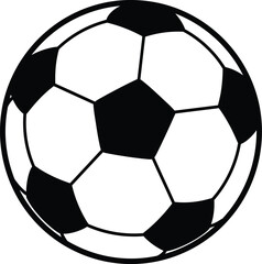 soccer ball vector icon Isolated on White Background