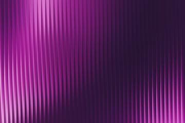 Illustration of abstract background with vertical purple ribbed texture and subtle lighting effects