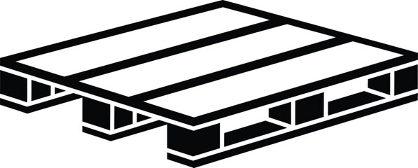 pallet vector icon