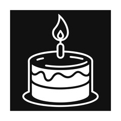 Cake With Candle