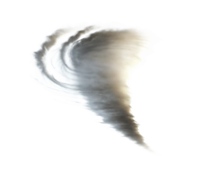 Swirl of White Cream or Paint Texture Isolated on Keywords: cream, paint, texture, swirl isolated on a transparent background
