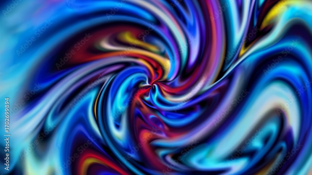Poster abstract swirl background. abstract abstract of vibrant colors swirling. motion of a spiral of dynam