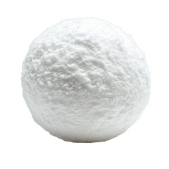 Snowball isolated on transparent background