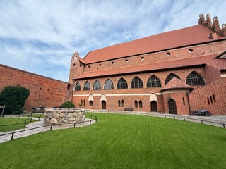 Castelo de Olsztyn na Polônia