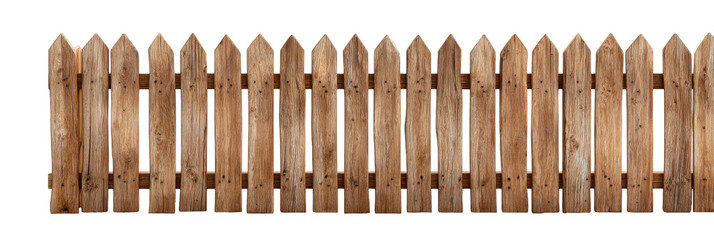 Wooden picket fence (2)