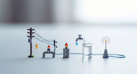 ライフライン（電気・ガス・水道・インターネット）