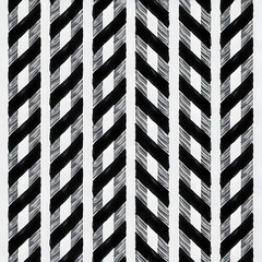 Black and white chevron stripe pattern