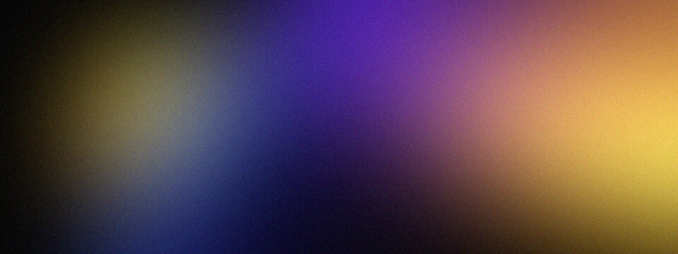 Abstract pixelated gradient background with vibrant purple blue and golden yellow hues