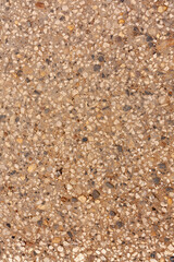 Closeup of rough pebble concrete texture
