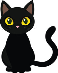 black and white cats