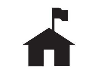house icon on white background