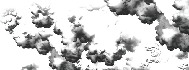 Fototapeta premium Ominous cloudscape background symbolizing stormy weather and turbulence