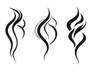 煙のイメージイラスト