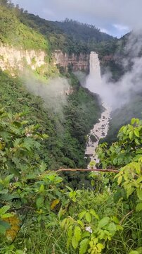 Cascada del salto del Tequendama, en Soacha
