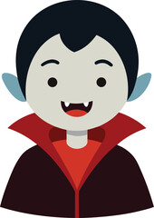 little girl in red dress