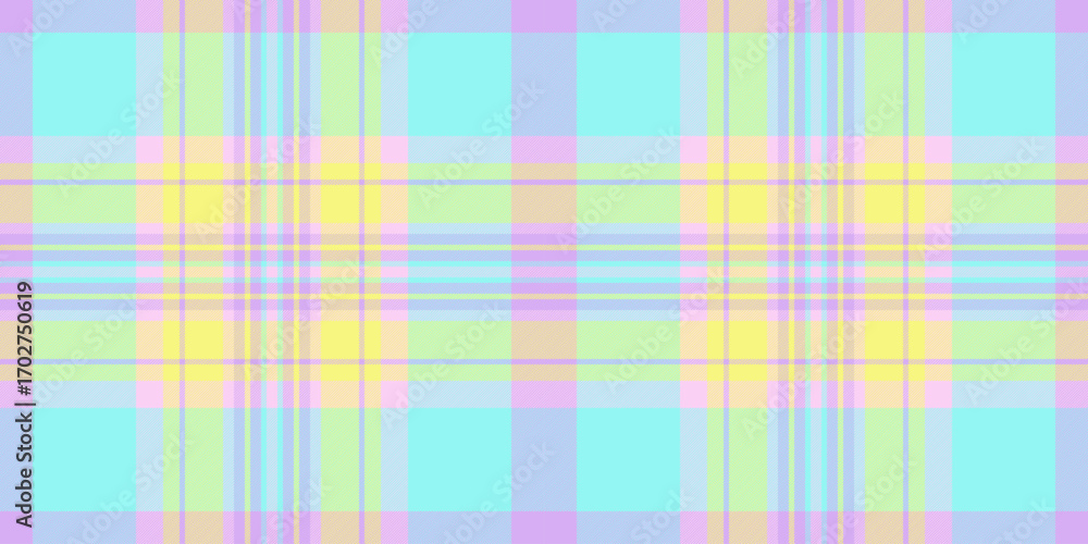 Poster soft pastel plaid. a bright and cheerful seamless pattern with intersecting lines. perfect for backg