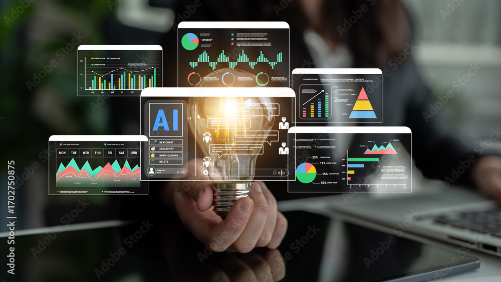 Aufkleber a conversational ai for business intelligence and data analysis. this chatbot can analyze sales data