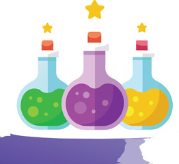 vector illustration of a bottle