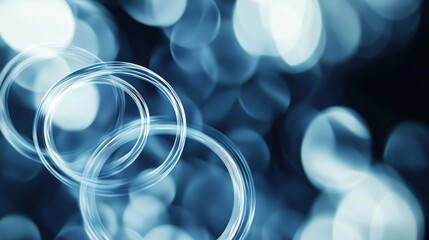 Abstract rings background