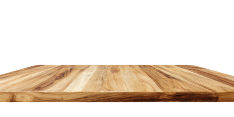 Close-up of a light brown wooden surface, featuring prominent wood grain running horizontally across the plane