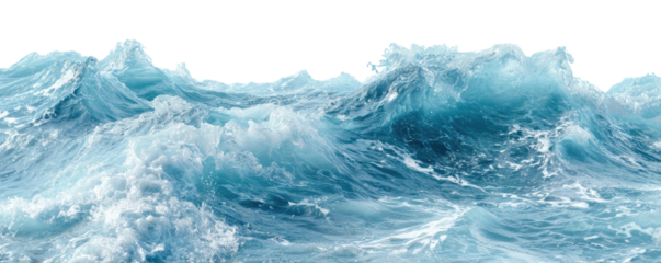 Powerful ocean waves crashing (7)