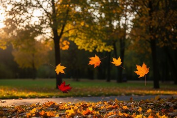 A Serene Fall Landscape