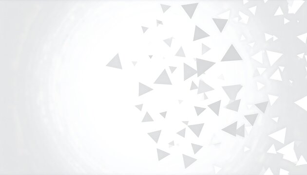 Abstract background of light gray triangles