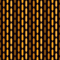 Arrow fletching seamless pattern. Ethnic, tribal print. Eclectic ornament. Repeated geometric shapes background. Native americans ornamental wallpaper. Vector abstract digital paper