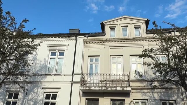 Klassizistische B&uuml;rgerh&auml;user aus dem 19. Jahrhundert in Eutin