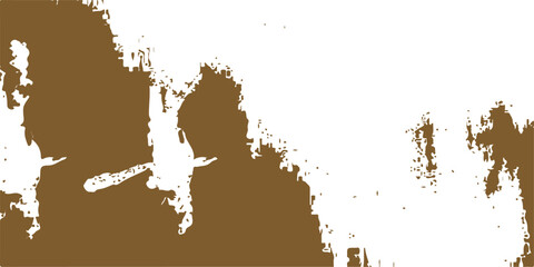 Vector illustration of an abstract background with a silhouette of a man over a grunge world map of Europe with paint splash
