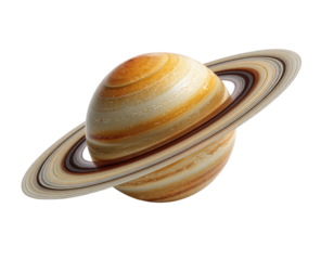 Planetary ring system,  golden hues,  ringed planet