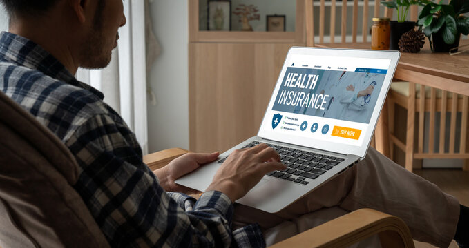 Health insurance web site modish registration system for easy form filling