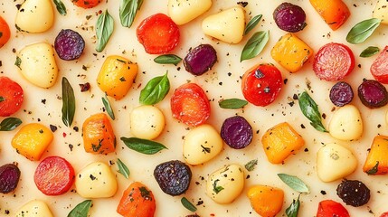 salad with tomatoes and cucumbers
