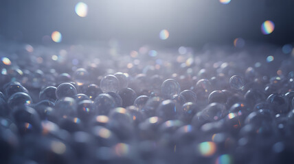 Iridescent Rainbow Sparkles with Shimmer Transparent