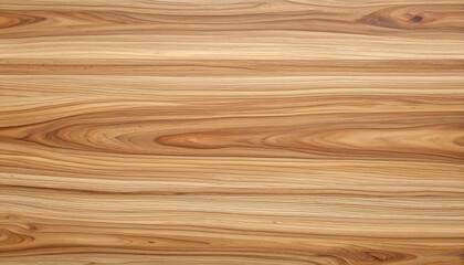 Obraz premium Detailed close-up of a warm light brown wood grain texture. Natural wooden surface with horizontal patterns perfect as a background or backdrop