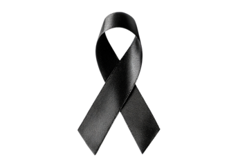 A dark, smooth ribbon