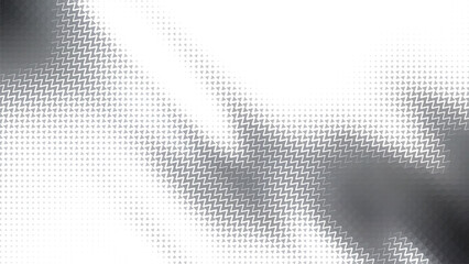 Fototapeta premium Abstract grayscale halftone pattern with subtle light streaks and gradient effect creating a modern textured background